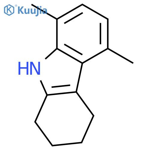 5,8-Dimethyl-2,3,4,9-tetrahydro-1H-carbazole structure