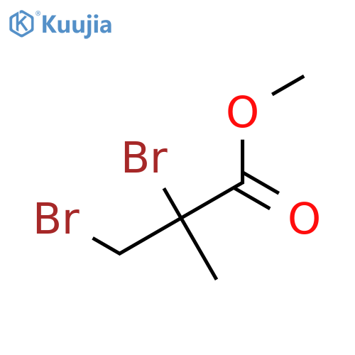 Methyl 2,3-dibromo-2-methylpropanoate structure