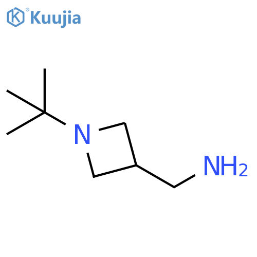 (1-tert-butylazetidin-3-yl)methanamine structure