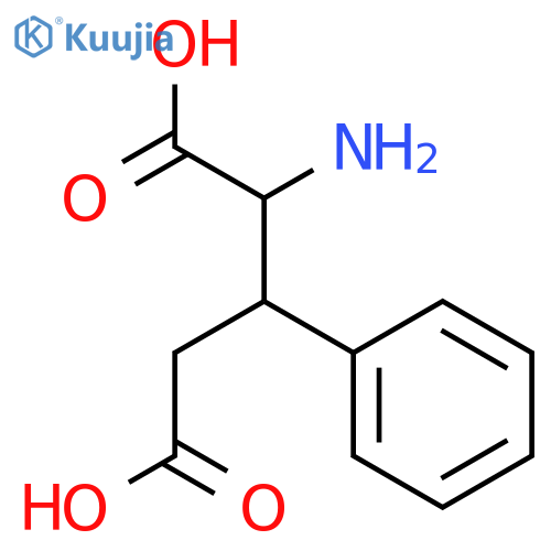2-amino-3-phenylpentanedioic Acid structure