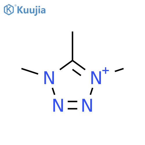 1,4,5-trimethyl-1H-tetrazol-4-ium structure