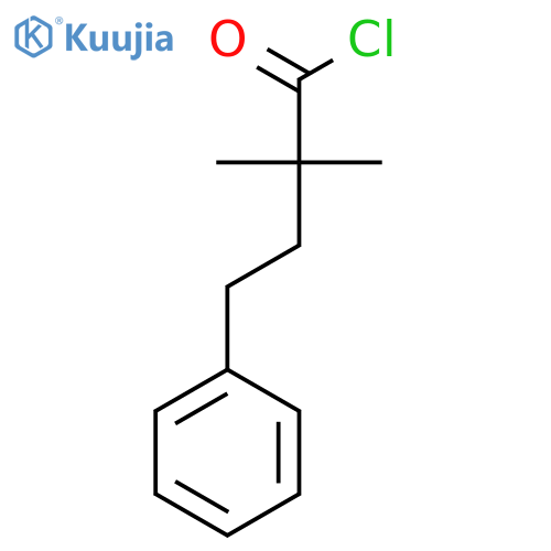 2,2-Dimethyl-4-phenyl-butyryl chloride structure