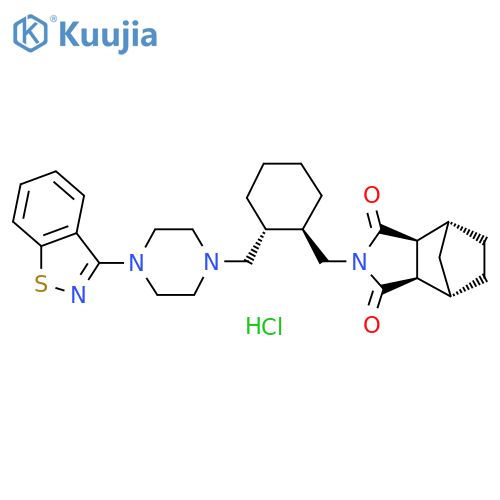 Lurasidone Hydrochloride structure