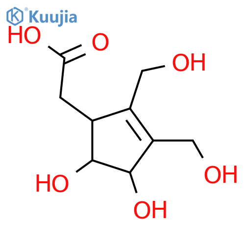 7-Hydroxyeucommic acid structure