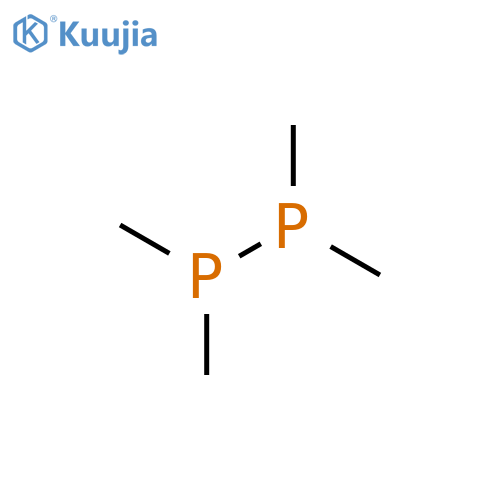Diphosphine,1,1,2,2-tetramethyl- structure