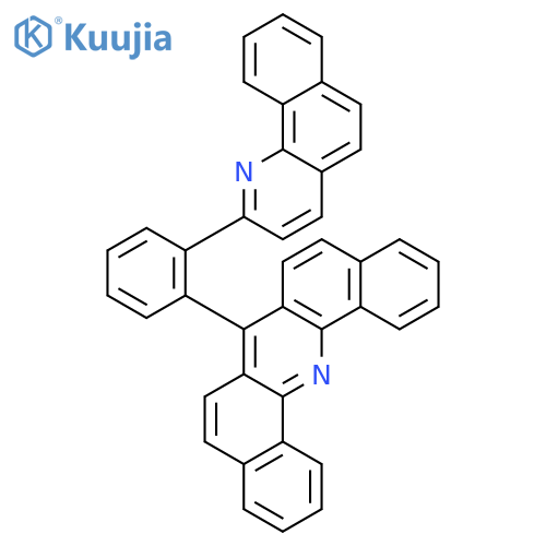 7-[2-(benzo[h]quinolin-2-yl)phenyl]dibenzo[c,h]acridine structure