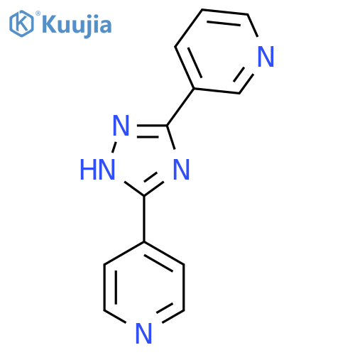 1H-3-(3-Pyridyl)-5-(4-pyridyl)-1,2,4-triazole structure
