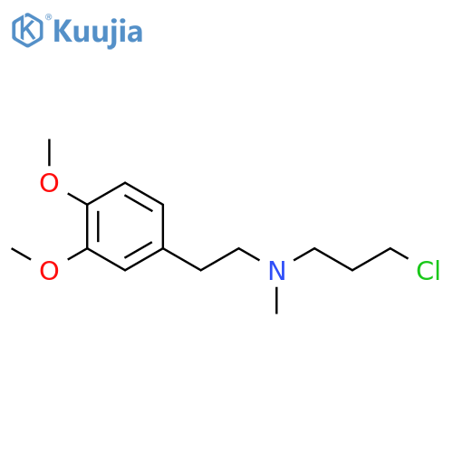 N-(3-Chloropropyl)-3,4-dimethoxy-N-methylbenzeneethanamine structure