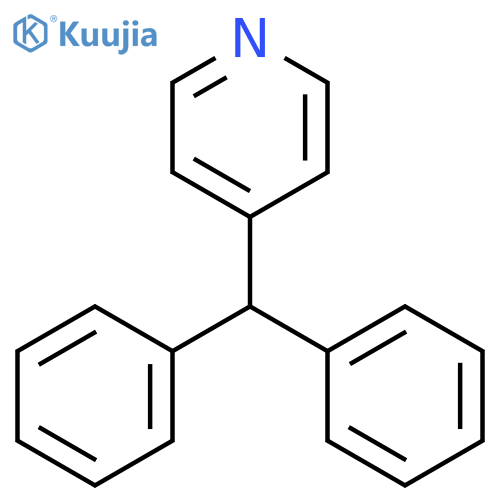 Pyridine,4-(diphenylmethyl)- structure
