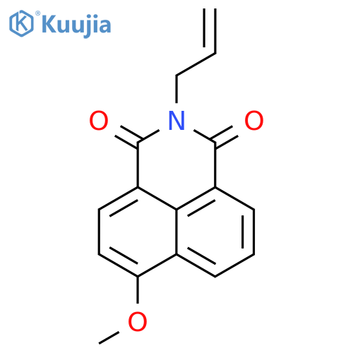 1H-Benz[de]isoquinoline-1,3(2H)-dione, 6-methoxy-2-(2-propenyl)- structure