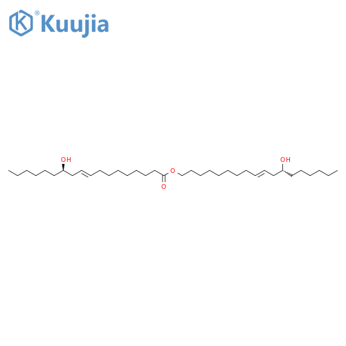9-Octadecenoic acid,12-hydroxy-, 12-hydroxy-9-octadecenyl ester, [R-[R*,R*-(Z,Z)]]- (9CI) structure