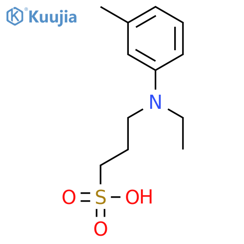 1-Propanesulfonic acid,3-[ethyl(3-methylphenyl)amino]- structure