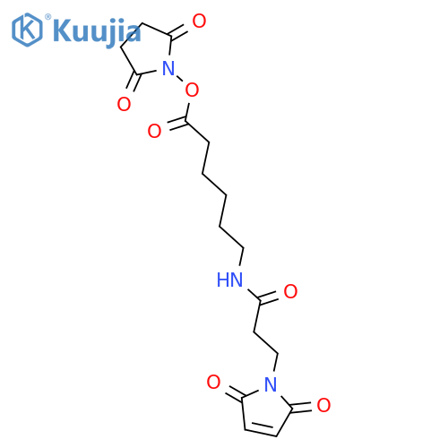N-Succinimidyl 6-(3-Maleimidopropionamido) Hexanoate structure
