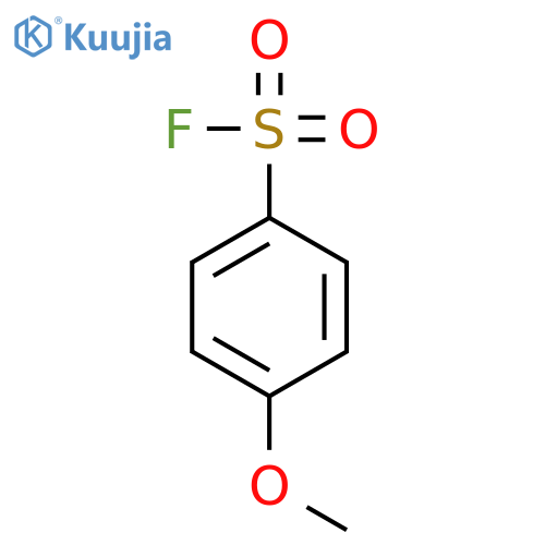 4-methoxybenzene-1-sulfonyl fluoride structure