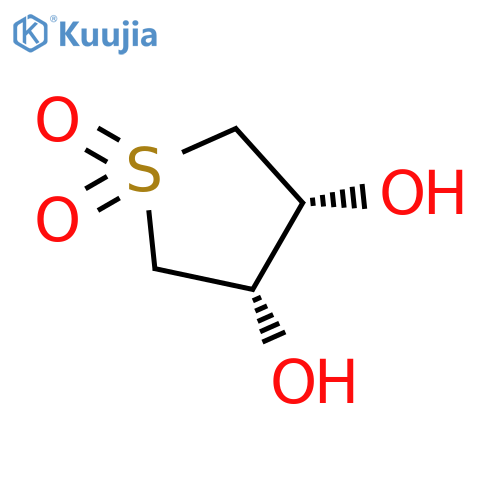 (3R,4S)-3,4-dihydroxytetrahydrothiophene 1,1-dioxide structure