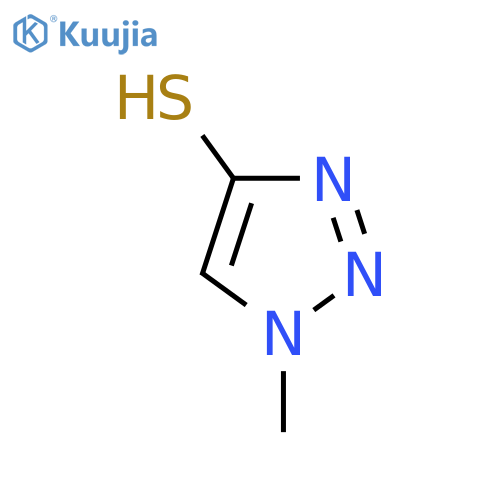 1-methyl-1H-1,2,3-triazole-4-thiol structure
