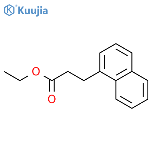 Ethyl 3-(1-naphthyl)propanoate structure