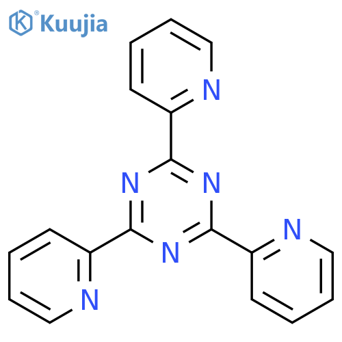 2,4,6-Tri(pyridin-2-yl)-1,3,5-triazine structure