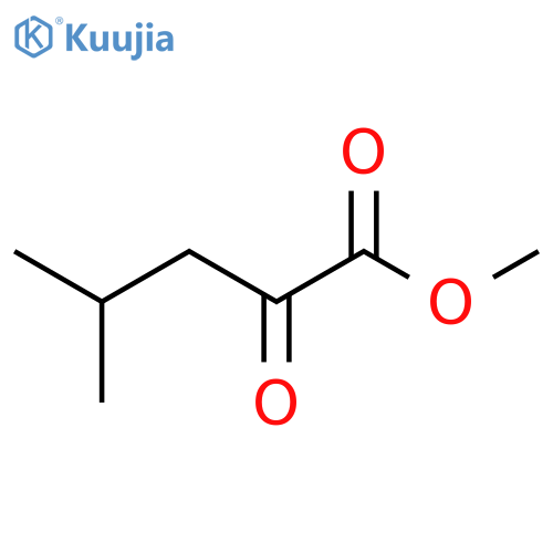 Methyl 4-methyl-2-oxopentanoate structure