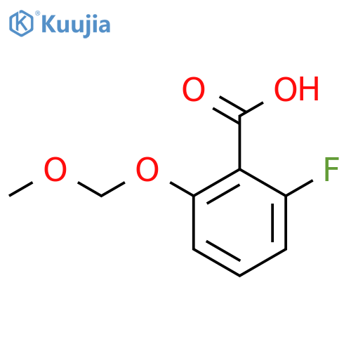 2-Fluoro-6-(methoxymethoxy)benzoic Acid structure