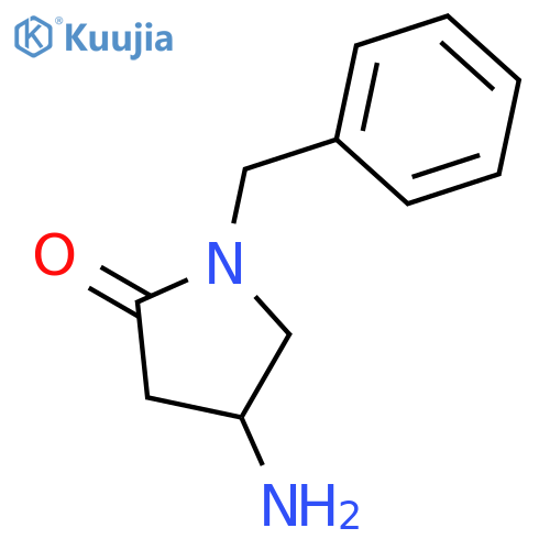 4-amino-1-benzyl-pyrrolidin-2-one structure