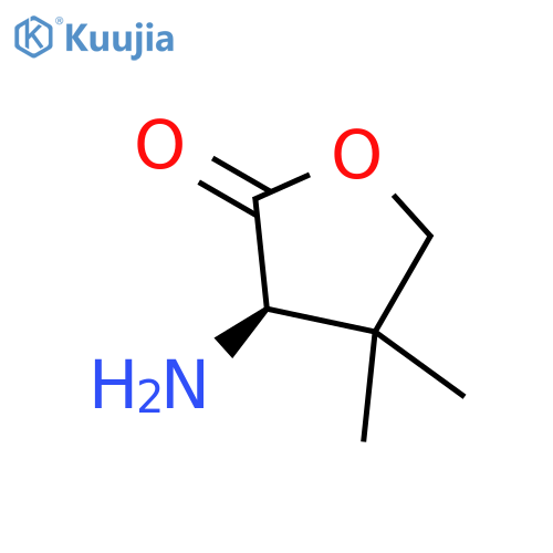 (3R)-3-amino-4,4-dimethyloxolan-2-one structure