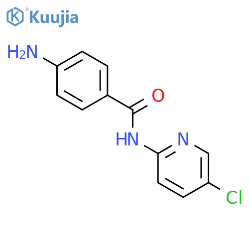 4-amino-N-(5-chloropyridin-2-yl)benzamide structure