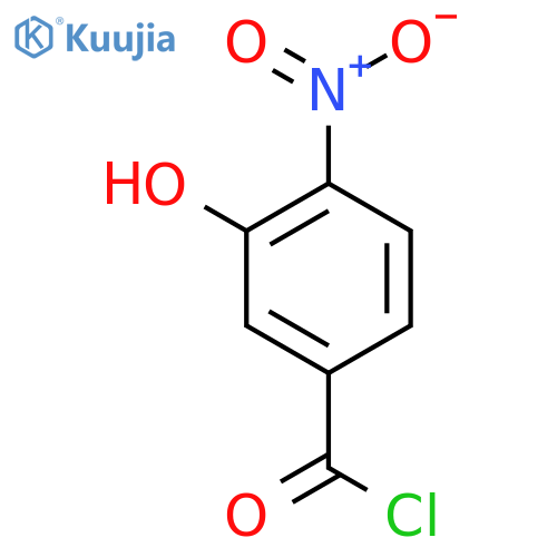 3-Hydroxy-4-nitrobenzoyl chloride structure