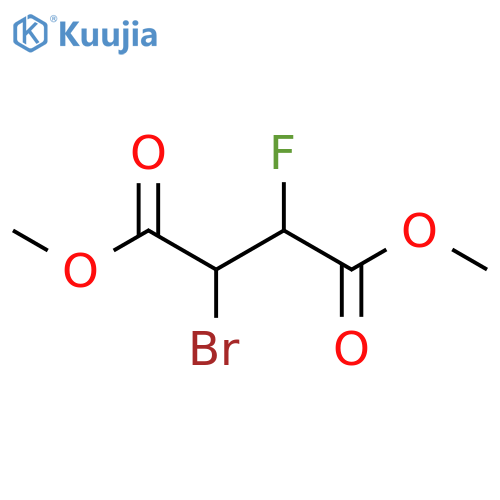 Dimethyl Threo-2-bromo-3-fluorosuccinate structure