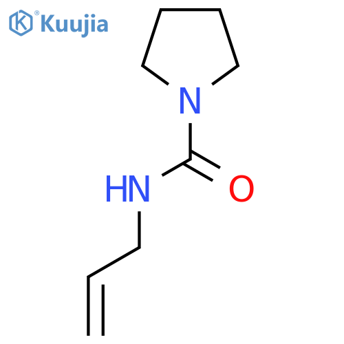 N-(prop-2-en-1-yl)pyrrolidine-1-carboxamide structure