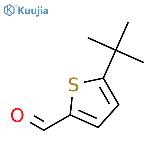 5-tert-butylthiophene-2-carbaldehyde structure