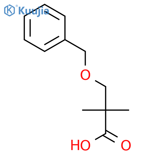 2,2-Dimethyl-3-(phenylmethoxy)-propanoic Acid structure
