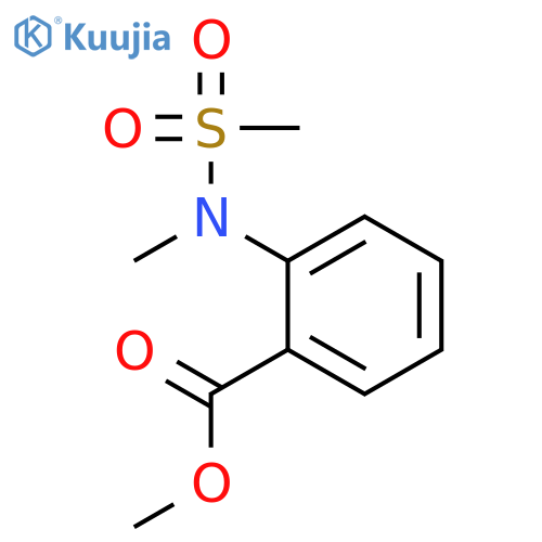 Methyl 2-methyl(methylsulfonyl)aminobenzoate structure