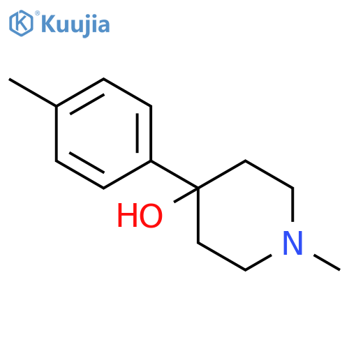 4-Piperidinol, 1-methyl-4-(4-methylphenyl)- structure