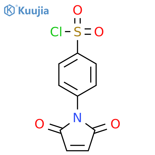 Benzenesulfonylchloride, 4-(2,5-dihydro-2,5-dioxo-1H-pyrrol-1-yl)- structure