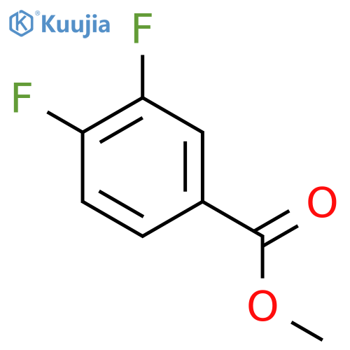 Methyl 3,4-difluorobenzoate structure