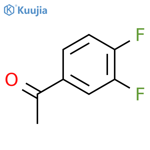 1-(3,4-difluorophenyl)ethan-1-one structure