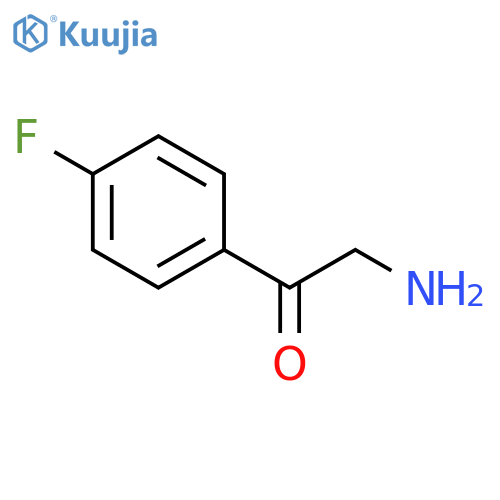 2-amino-1-(4-fluorophenyl)ethanone structure