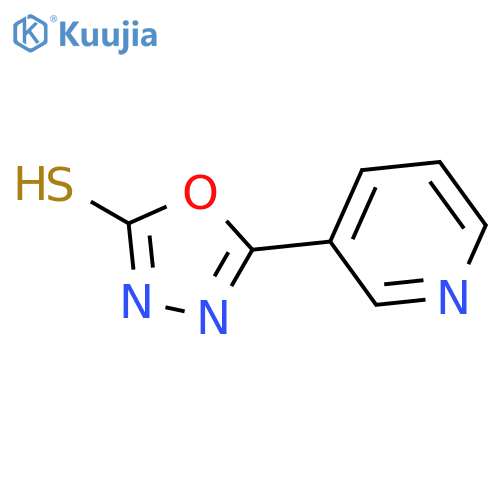 5-(Pyridin-3-yl)-1,3,4-oxadiazole-2-thiol structure