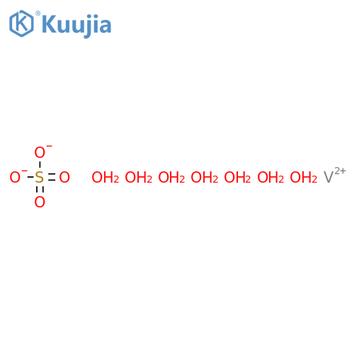 Sulfuric acid,vanadium(2+) salt (1:1), heptahydrate (9CI) structure