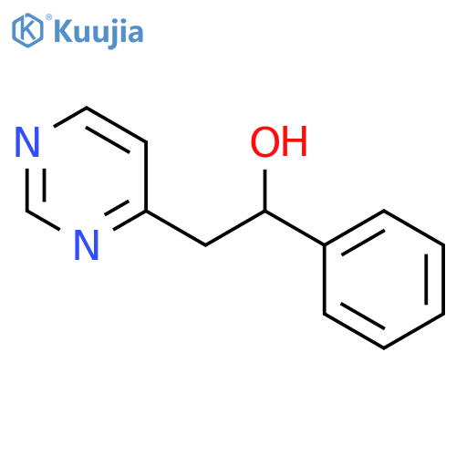 1-Phenyl-2-pyrimidin-4-yl Ethanol structure