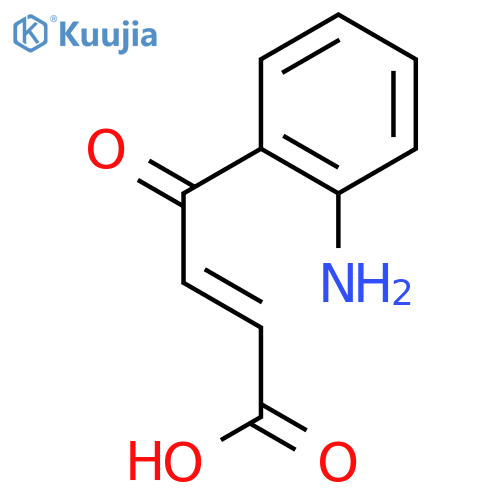 4-(2-Aminophenyl)-4-oxo-2-butenoic Acid structure