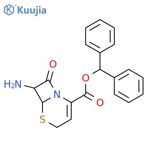 Diphenylmethyl 7β-Amino-3-cephem-4-carboxylate structure