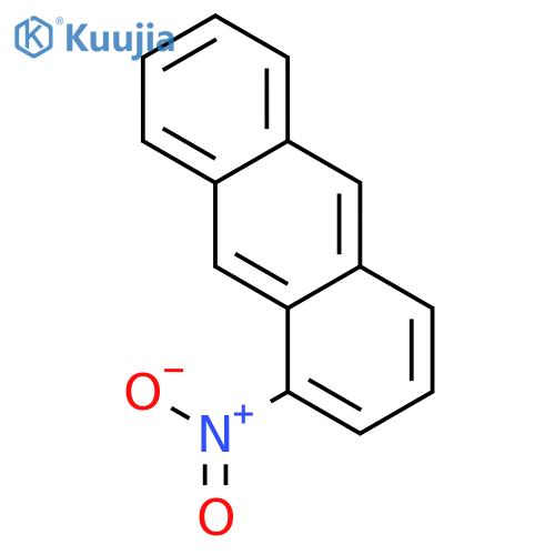 Anthracene, 1-nitro- structure