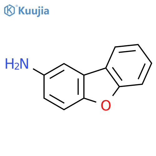2-Aminodibenzofuran structure