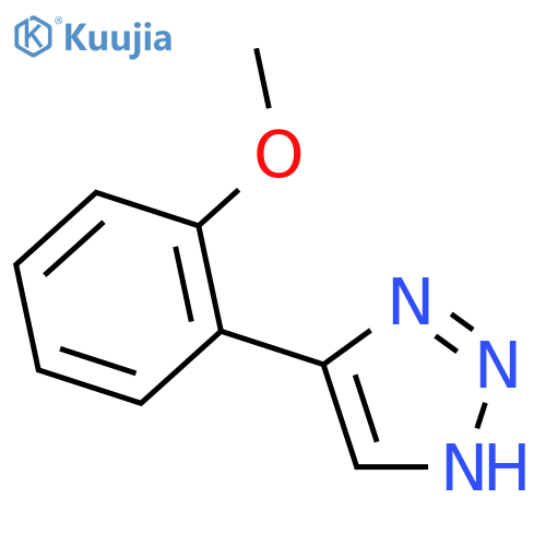 1H-1,2,3-Triazole, 4-(2-methoxyphenyl)- structure