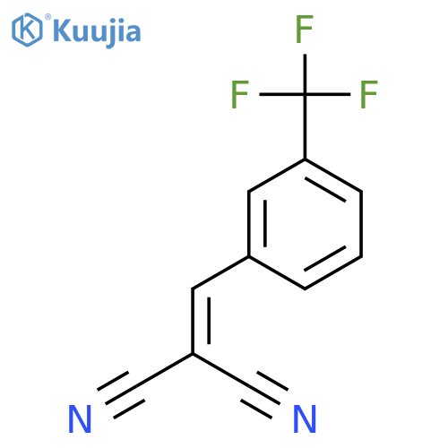 Propanedinitrile,2-[[3-(trifluoromethyl)phenyl]methylene]- structure