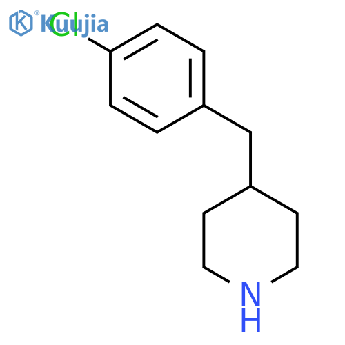 4-[(4-chlorophenyl)methyl]piperidine structure