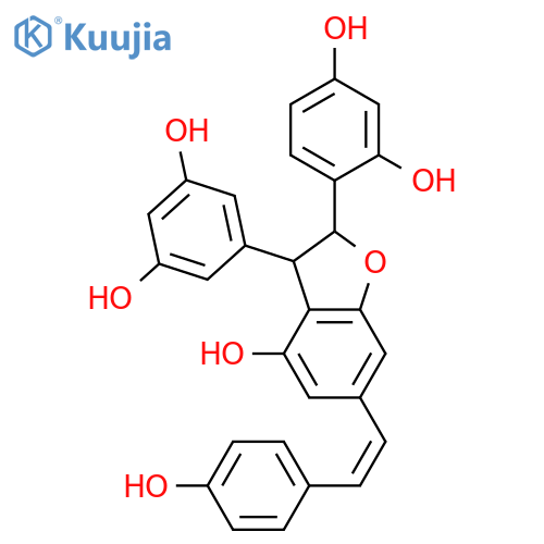 Gnetin C; 2-Epimer, 2'-hydroxy structure