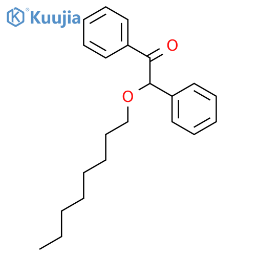 A-phenyl-a-octyloxyacetophenone structure